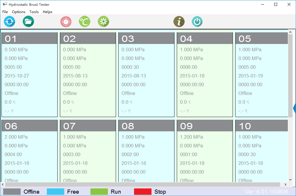 Probador de presión hidrostática AT470 
