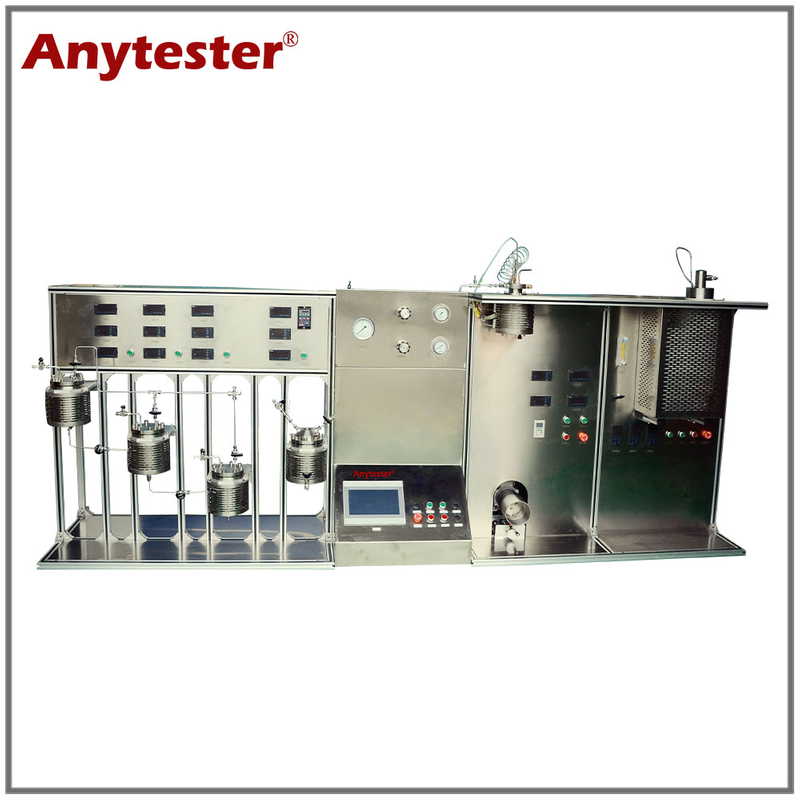 Máquina giratoria de fusión continua para uso de laboratorio