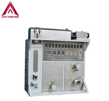 Máquina giratoria de fibra fibra