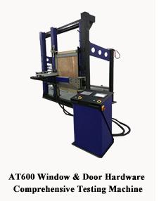 Máquina de prueba integral de hardware de ventana y puerta AT600